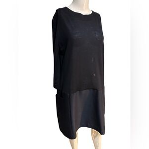 COS Black Long Sleeve Dress
